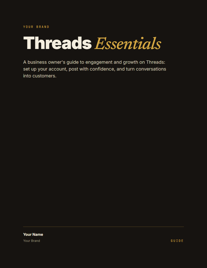 Threads Essentials
